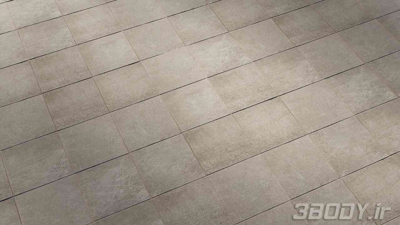 متریال کاشی کف floor tile    طوسی عکس 1